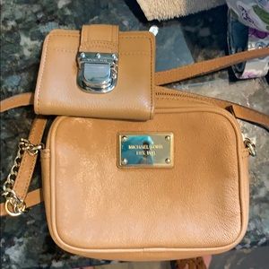 Michael Kors purse and wallet